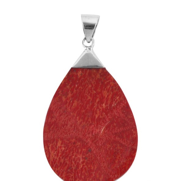 Sponge Coral Pendant in Sterling Silver - Picture 4 of 8